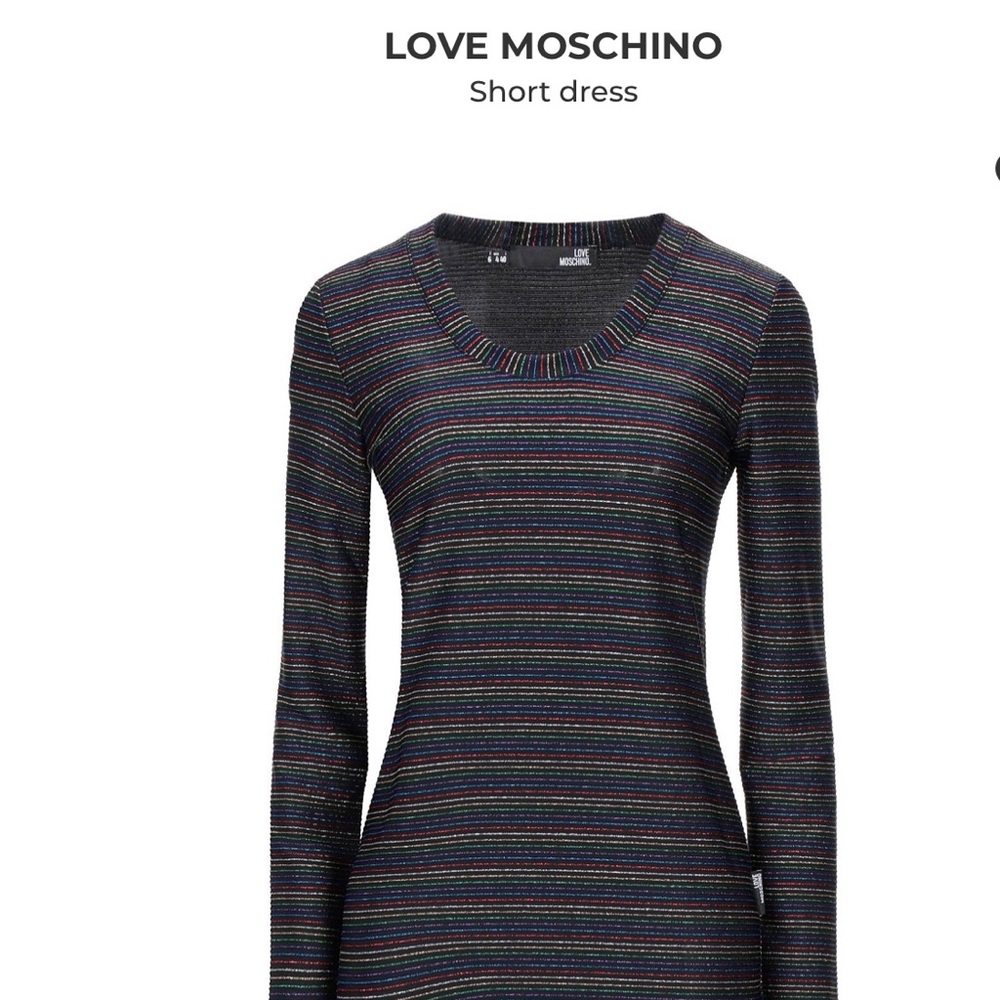 Love Moschino short dress. Brand New Size 42
